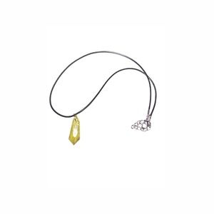 Elegant Yellow Pendant Necklace